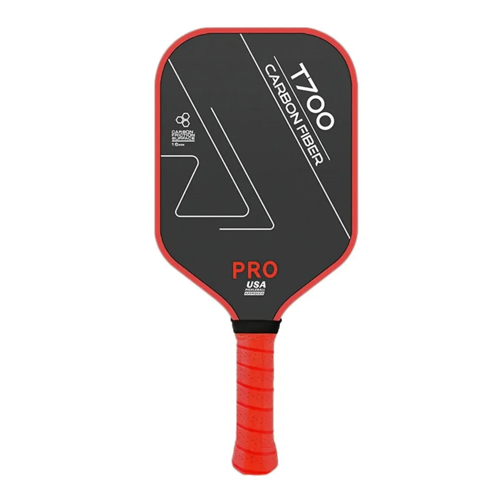 T700 Pickleball Paddles Frosted Surface Carbon Fiber Pickleball Racket Lightweight USAPA Approved