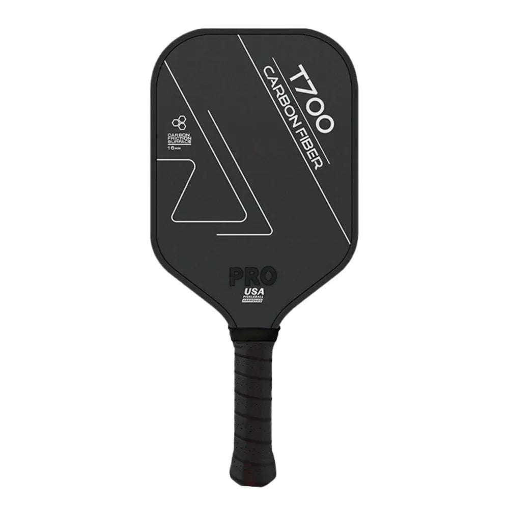 T700 Pickleball Paddles Frosted Surface Carbon Fiber Pickleball Racket Lightweight USAPA Approved