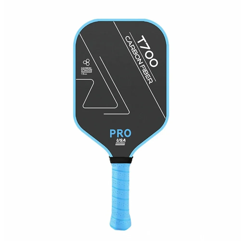 T700 Pickleball Paddles Frosted Surface Carbon Fiber Pickleball Racket Lightweight USAPA Approved