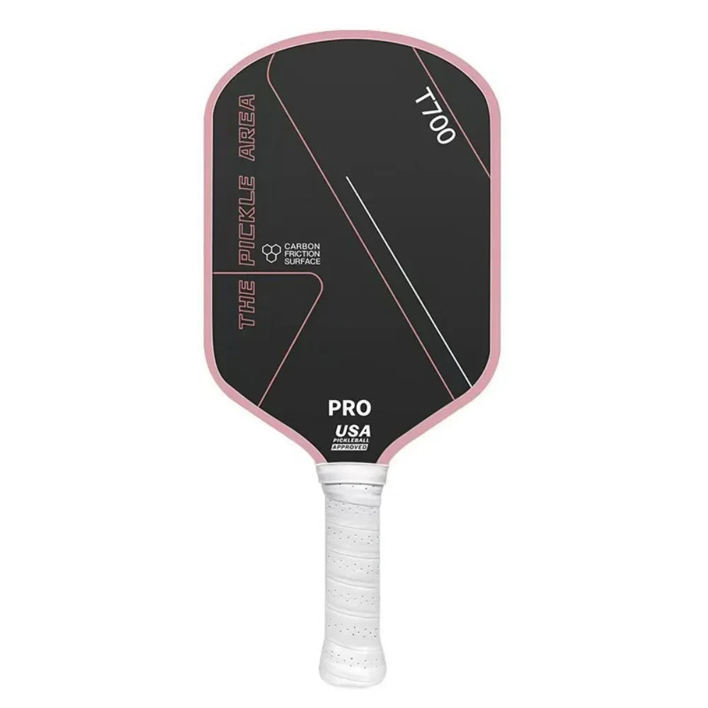 T700 Pickleball Paddles Frosted Surface Carbon Fiber Pickleball Racket Lightweight USAPA Approved