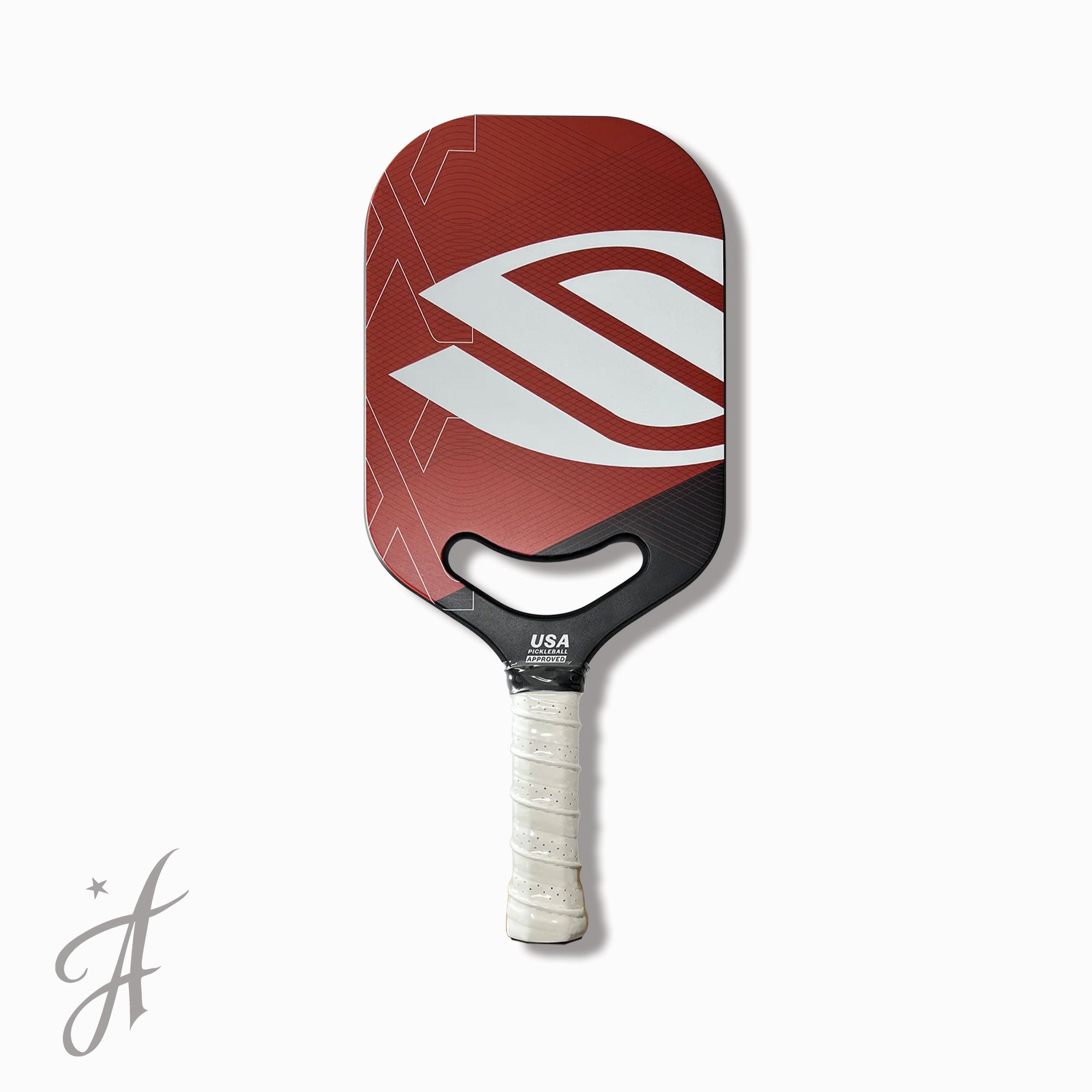 USAPA T700 Carbon Fiber Pickleball Paddle Control Air Thermoformed Edgeless with Smile Holes